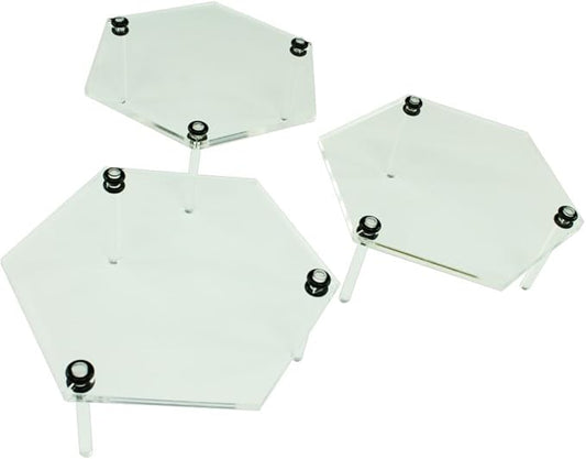 LITKO Fleet Movement Stands | Twilight Imperium 4th Edition | Clear | Pack of 3 (Standard)