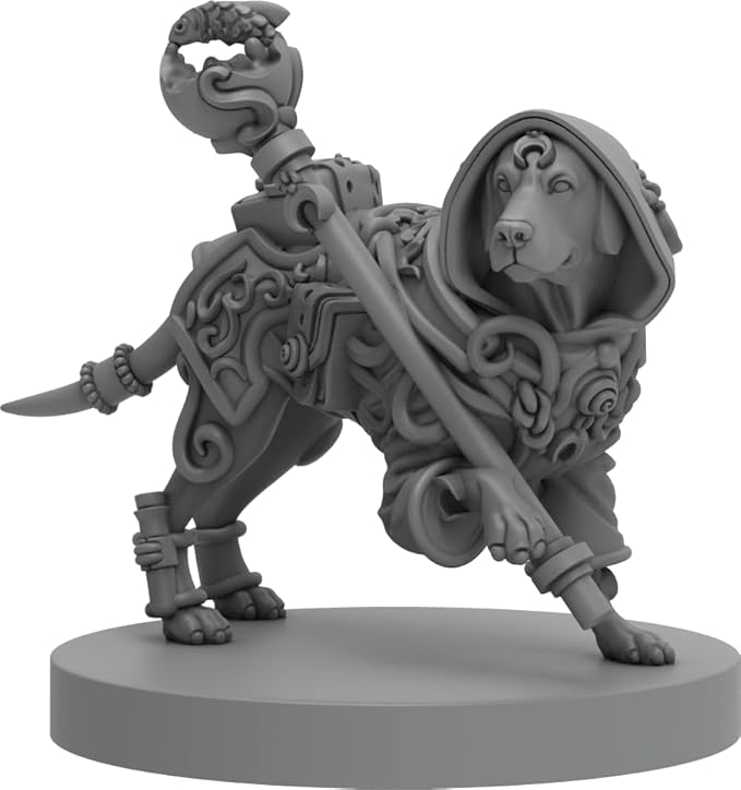 Steamforged Games Animal Adventures: Secrets of Gullet Cove - Dogs Roleplaying Miniatures 5E Compatible