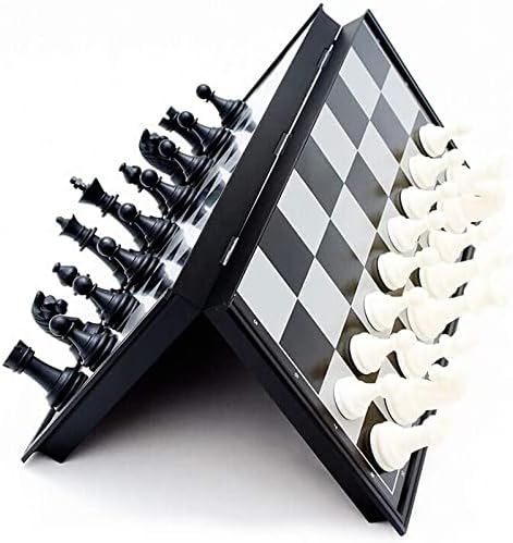 Magnetic Travel Chess Set 9.84" with Folding Chess Board Educational Toys for Kids and Adults