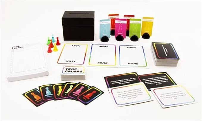 True Colors Card Game - What Do Your Friends Really Think of You?, Black