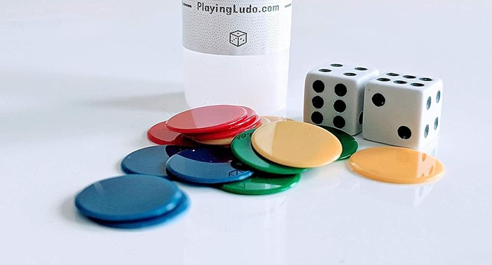 Ludo Board Game with Glass Top17inch x 17inch, Ludo Board Game with 16 Tokens and 2 Dice, Board Game for Family Adults Christmas Thanksgiving Birthday Party Supplies Rustic Vintage Home Decor Gifts