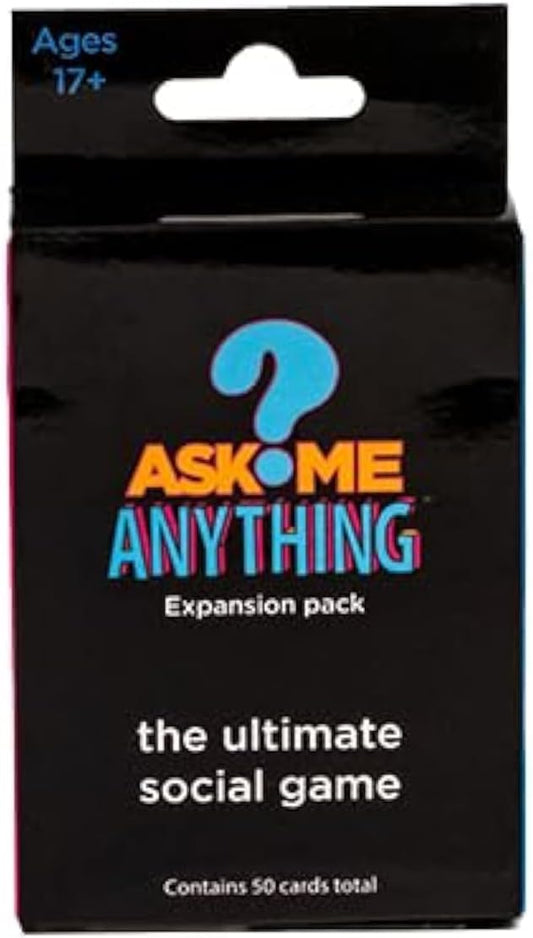 ASKMEANYTHING AMA, Card Game Expansion Pack, Original Expansion Pack, Black, 50 Cards
