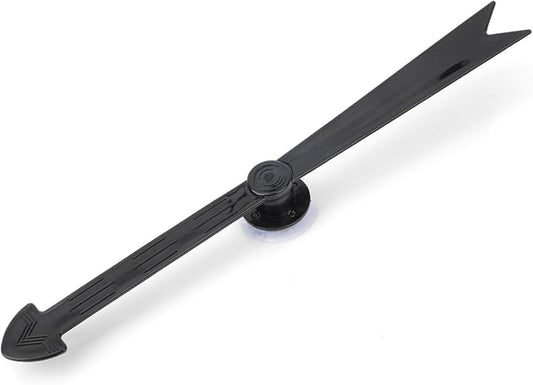 BOXOB Large Arrow Spinner, 11.81in Arrow Spinner with Suction Cup Plastic Spinning Arrow Funny Spinner Game Engaging Board Arrow for Classroom Activities Home School Party Teaching Tool