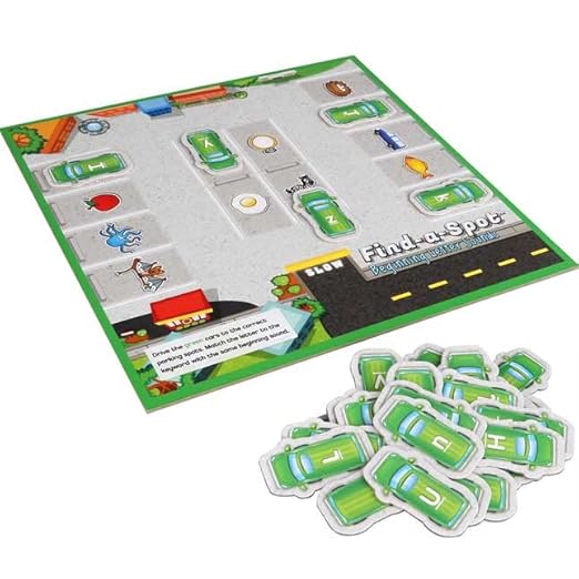 Find-A-Spot? Beginning Letter Sounds Game