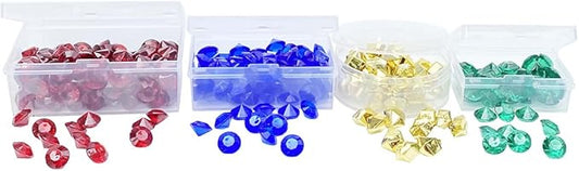 BitsBins Board Game Piece Storage and Organizers, Accessories That Organize Tokens and Components Both in The Game Box and During Game Play | Combo Pack of 6 Pods, 4 Minis, 4 Originals and 4 XL's