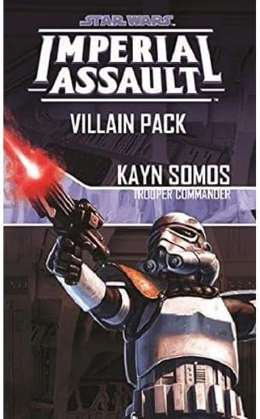 Star Wars Imperial Assault Board Game Kayn Somos VILLAIN PACK - Epic Sci-Fi Miniatures Strategy Game for Kids and Adults, Ages 14+, 1-5 Players, 1-2 Hour Playtime, Made by Fantasy Flight Games