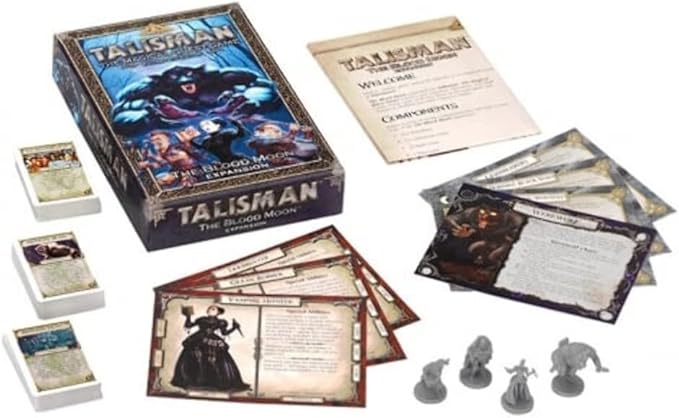 Pegasus Spiele Talisman: The Blood Moon Board game Blue
