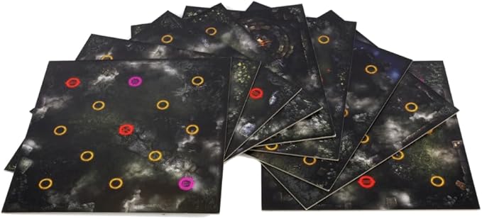 Steamforged Games Dark Souls The Board Game: Darkroot Basin and Iron Keep Tile Set