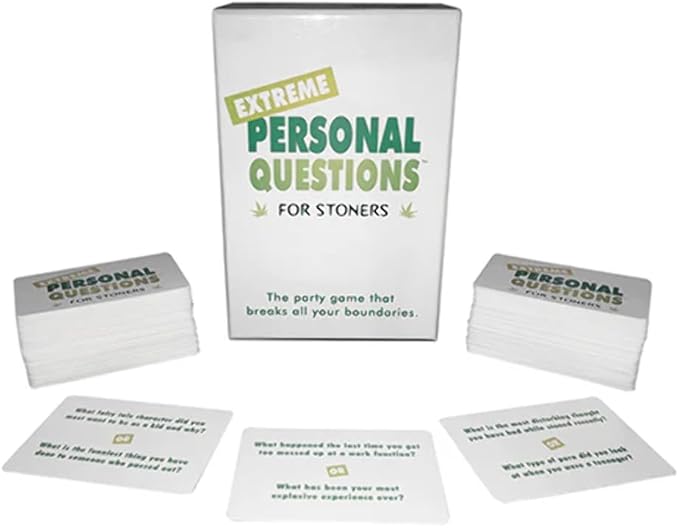 Kheper Games Extreme Personal Questions for Stoners: Stoner Culture Themed Card Game for Adults 21+