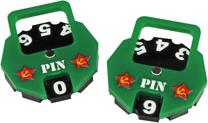 LITKO World War Two Miniature Wargames Army Pin Dial Counter | Compatible with Bolt Action | Dice Dock (Russia)
