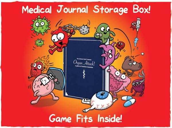 The Awkward Yeti Organ Attack! Card Game, A Family Fun Game for Kids and Adults - Funny Playing Cards for GameNights with Family of Kids and Teens | Ages 8+