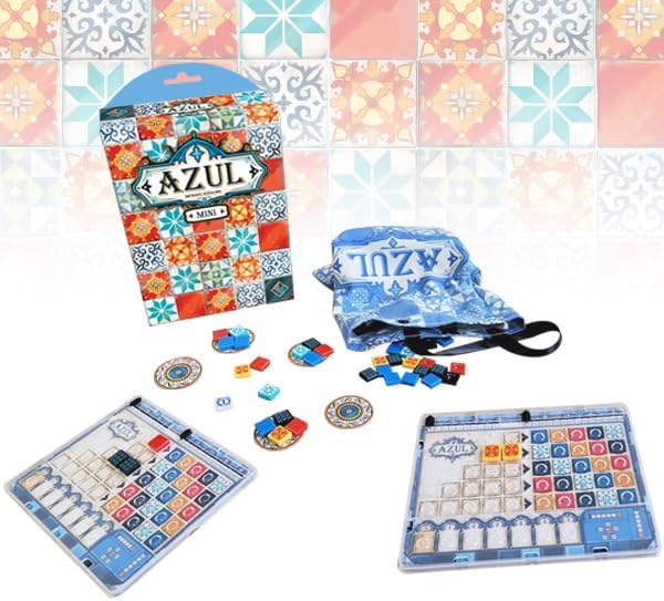 Mini Board Game - Portable Tile-Placement Fun, Strategy Game for Kids and Adults, Ages 8+, 2-4 Players, 30-45 Minute Playtime, Made by Next Move Games