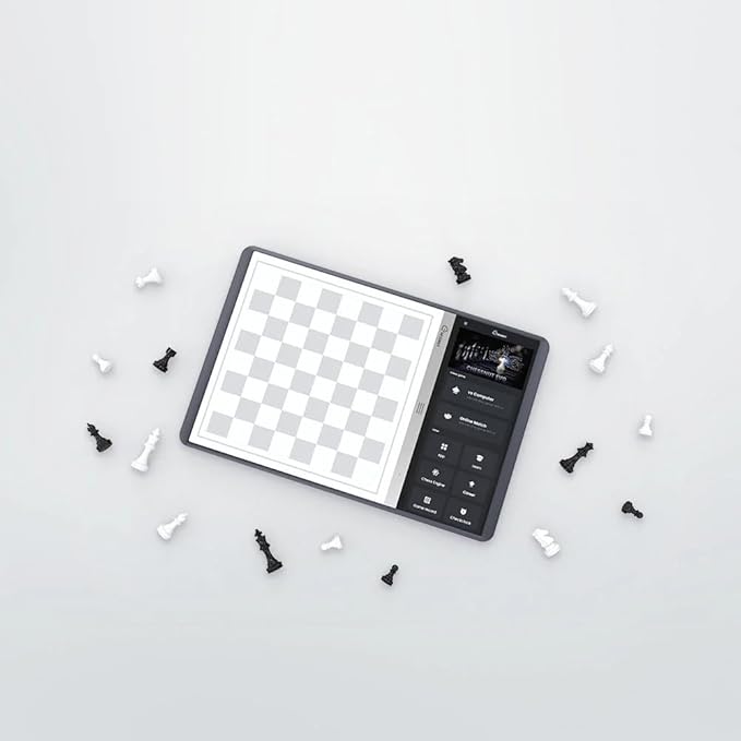 Evo - The Future of Ultra Smart AI Chessboard, Built-in Maia Engine, Customized Chess Bot, All-in-one, Supports Mainstream Chess Platforms, Full Piece Recognition