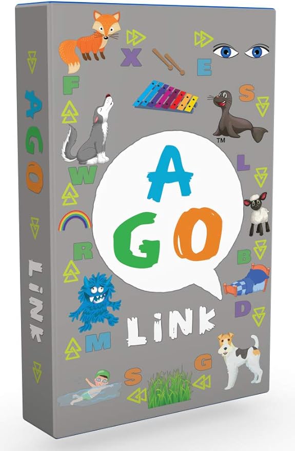 Link Card Game. an Educational and Fun Word Game. Link Last and First Letters Between Words in This Fun Family Card Game.