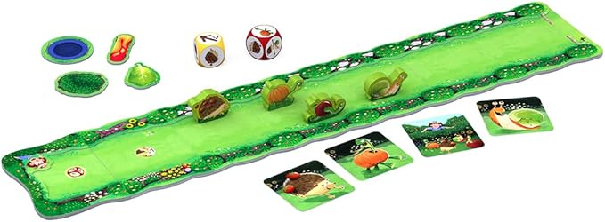 Garden Getaway | Quick Racing Game That Grows with Kids! - Friendly Family Game | 4+ | 2 to 4 Players | 10 Minutes