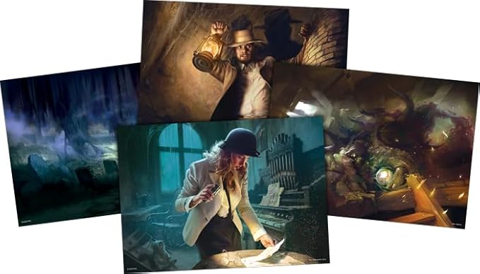 Fantasy Flight Games Arkham Horror The Card Game A Thousand Shapes of Horror Mythos Pack - Unlock The Mysteries! Cooperative Living Card Game, Ages 14+, 1-4 Players, 1-2 Hour Playtime, Made
