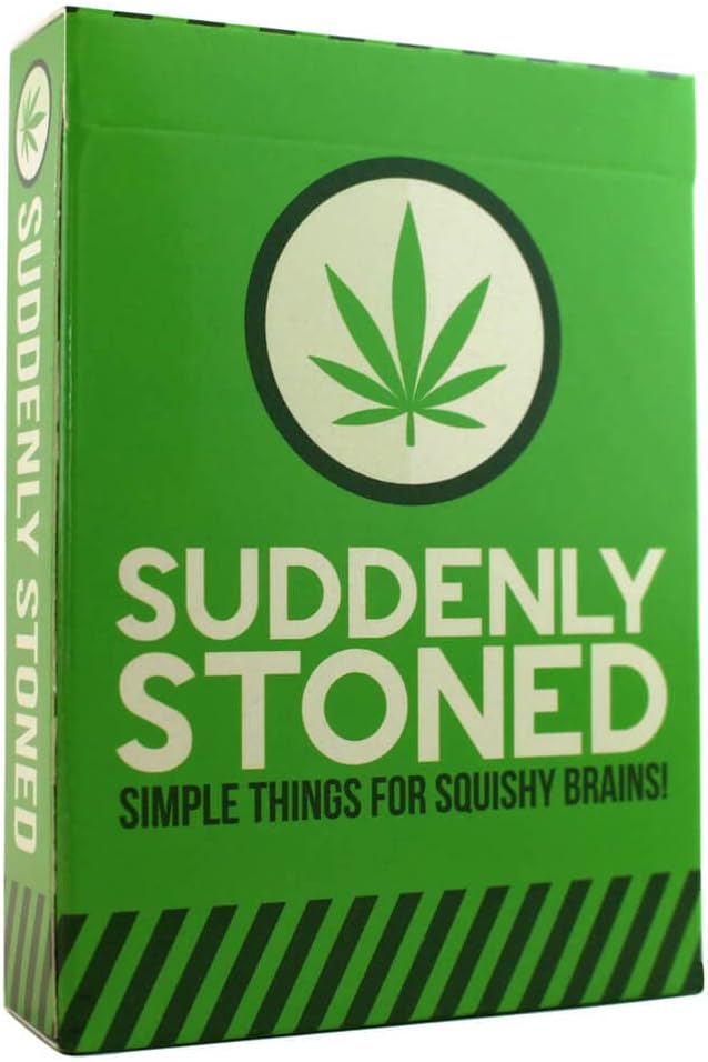 Breaking Games Suddenly Stoned: The Ultimate & Hilarious Adult Card Game for Game Night Fun & Parties, 3-8 Players, (Ages 18+)
