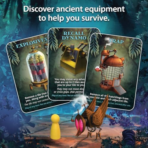 Gamewright - Forbidden Jungle - Cooperative Board Game