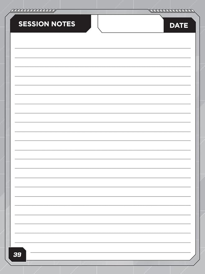 Renegade Game Studios Transformers Roleplaying Game Expanded Character Sheet Journal