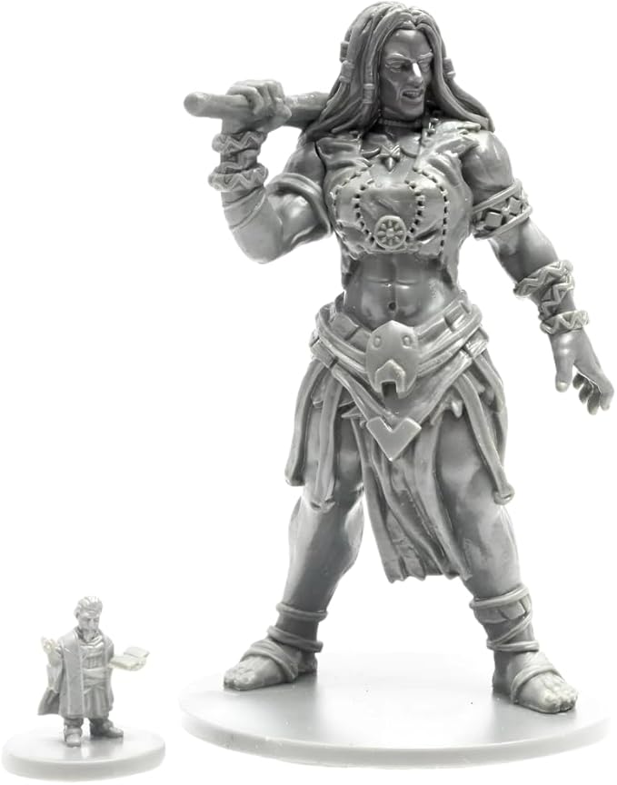 Blacklist Games Miniatures: Fantasy Series 1 Stretch Goals - 66 Styles - 10 Large Figures - 1 Giant 1 Dragon - 3 Colors - Highly Detailed (131 items)