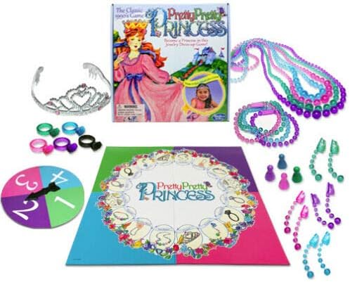 Big Game Toys~Prety Prety Princess Game Board Game Free BGT Sticker