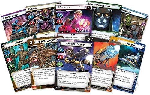Marvel Champions The Card Game The Galaxy's Most Wanted CAMPAIGN EXPANSION - Cooperative Strategy Game for Kids and Adults, Ages 14+, 1-4 Players, 45-90 Min Playtime, Made by Fantasy Flight Games