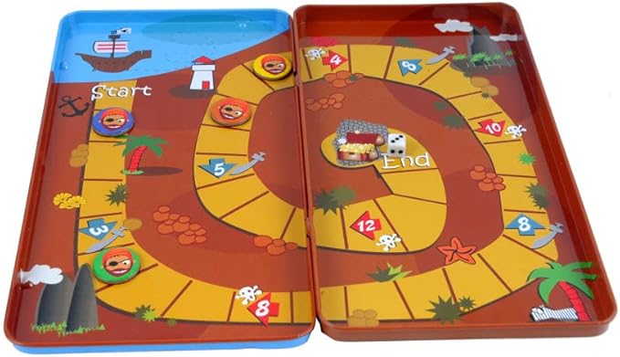 Magnetic Travel Treasure Hunt Game - Car Games , Airplane Games and Quiet Games