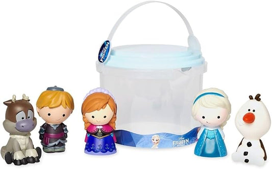 Disney Store Official Bath Set (Frozen) - Kids Bath Accessories with Beloved Disney Characters - Colorful and Fun Bath Time Essentials for Kids - Suitable for All Ages