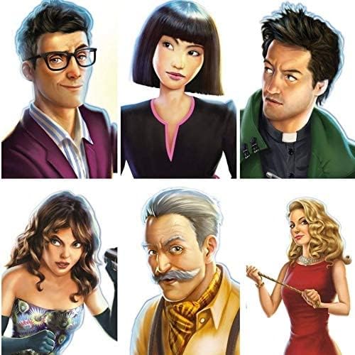 Clue Board Game Replacement Card Set All (21) Cards Weapons Suspects Rooms/Locations