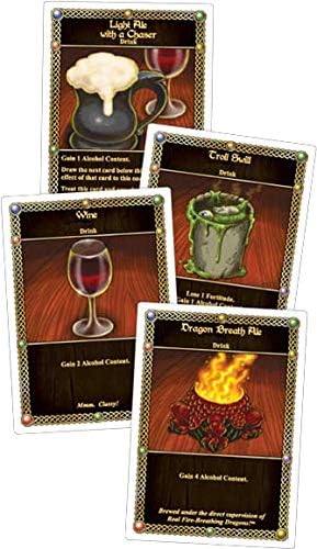 Red Dragon Inn, Strategy Board Game, Base Game, Compatible with Any of the Expansions, 30 to 60 Minute Play Time, 2 to 4 Players, For Ages 13 and up
