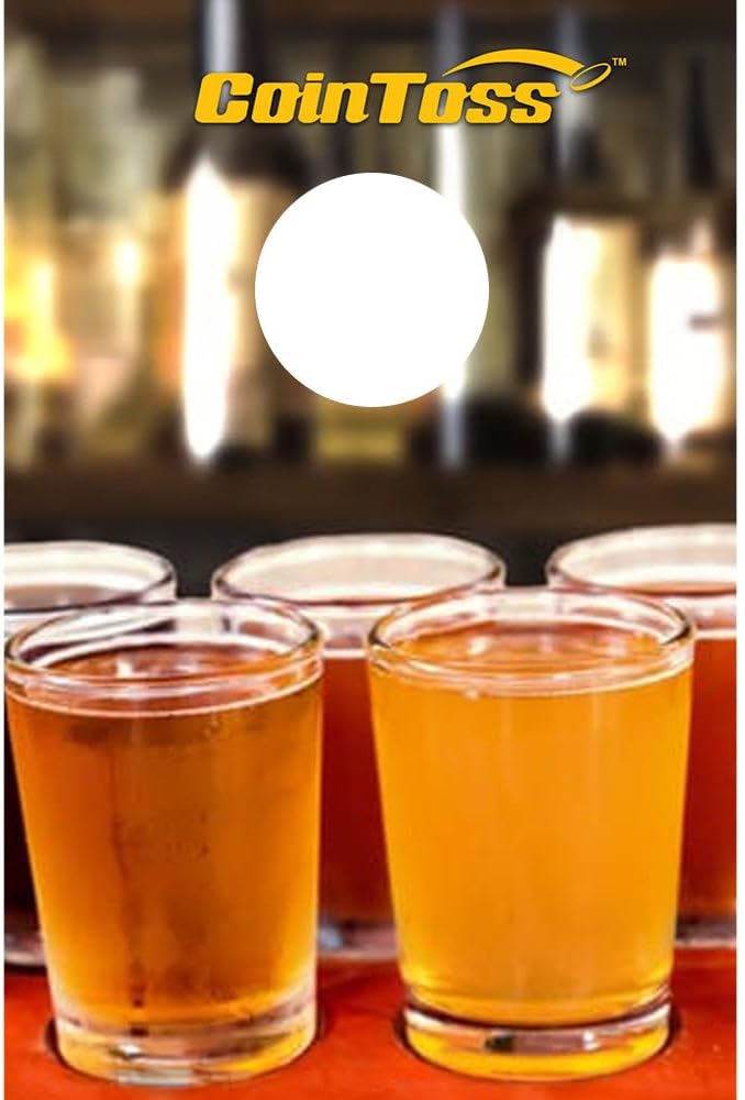 CoinToss Boards - Shot Glasses - The Game Where Quarters Meets Cornhole