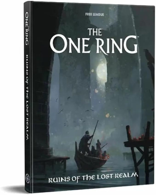 Free League The One Ring: Ruins of The Lost Realm - Expansion Hardcover Book, RPG Medium