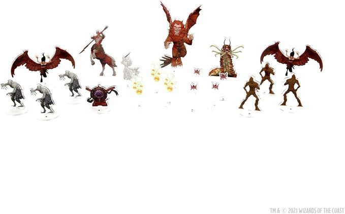 WizKids D&D Idols of The Realms: Essentials - Monster Pack - 2D Set 1