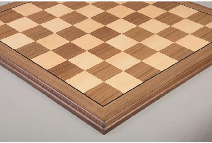 The House of Staunton Superior Traditional Chess Board - 2.25" (Walnut & Maple)