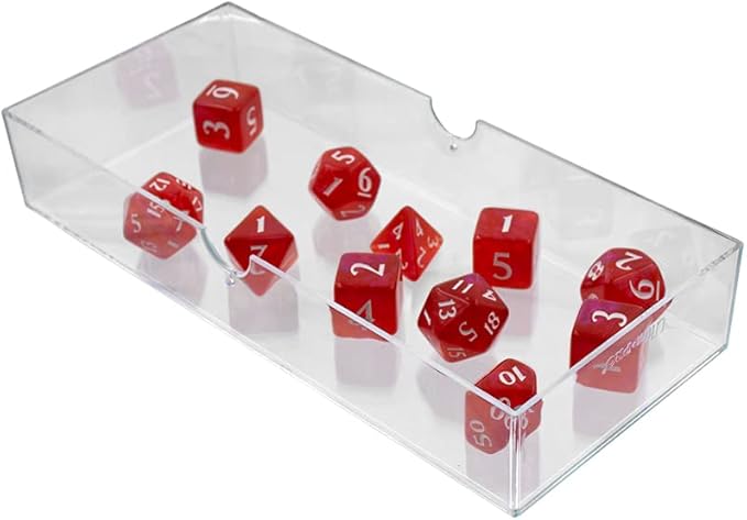 Ultra PRO - Eclipse 11 Dice Set (Apple Red) - Great Dice Set for All Kinds of Card Games and Board Games Such As, DND, MTG, and RPG - UP Your Game with Ultra PRO