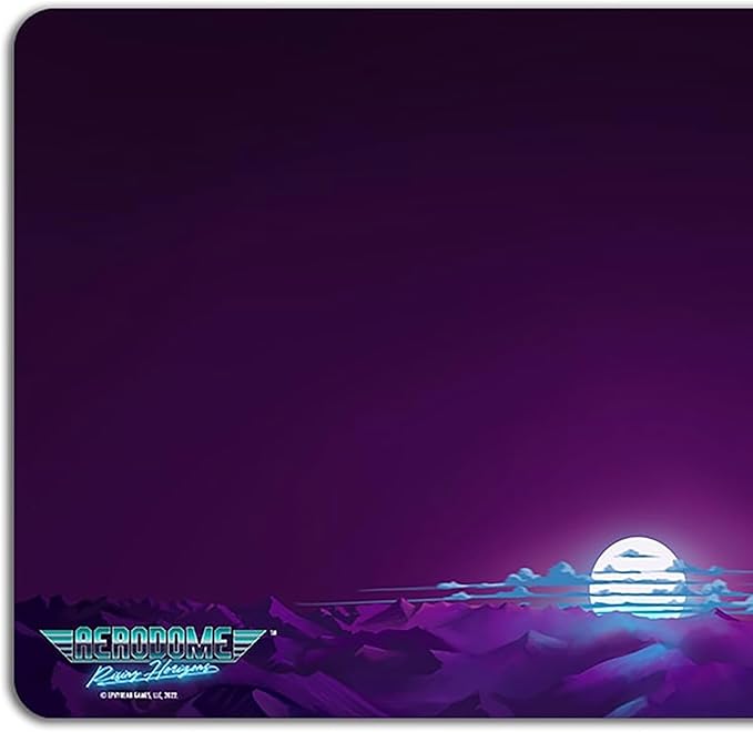 Aerodome: Game Mat - The Mountains - 14 x 24 Neoprene Mat, Scenic Image, Tactical Aerial Combat Card Game Accessory