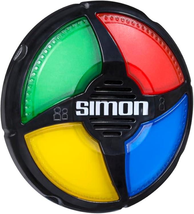 Hasbro Gaming Simon Micro Series Electronic Game for 1 or More Players, Classic Simon Gameplay in a Compact Size, Fun Party Game for Kids Ages 8+