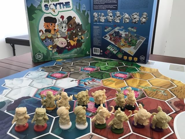 Stonemaier Games: My Little Scythe | A Competitive Family Game Where You Embark on Adventure with Your Animal Friends | 1-6 Players, 60 Mins
