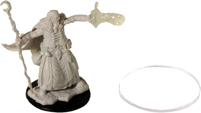 The Broken Token Clear Circle Miniature Bases - Visible & New Miniature Bases with Clear Acrylic and MDF Bases - Pack of 10 (1.25")