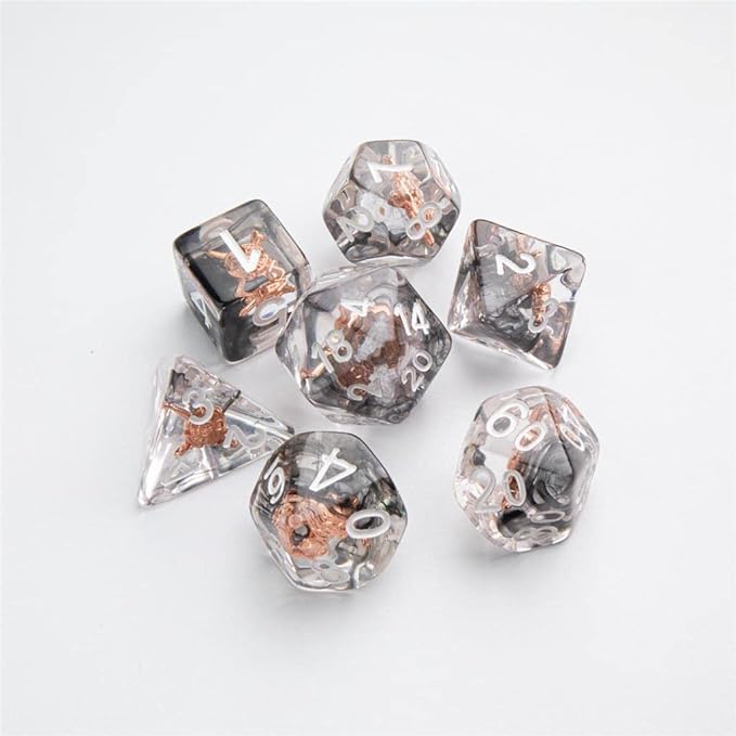 Shield & Weapons Role Playing Dice Set (7 pcs)