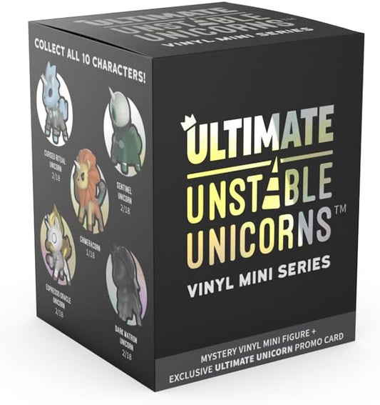Unstable Unicorns Ultimate Vinyl Figure Mystery Box - Includes Special Promo Card!