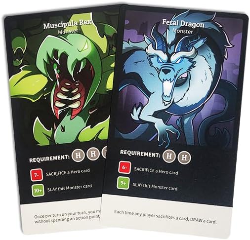 Here to Slay Warriors & Druids Expansion Pack - Designed to be Added to Your Here to Slay Base Game
