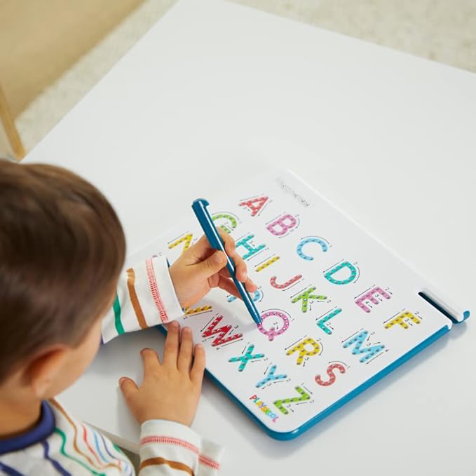 Playskool Magnatab — A to Z Uppercase Letters — Magnetic Board Toy Letter Tracing for Toddlers Learning and Sensory Drawing — for Kids Ages 3 and Up