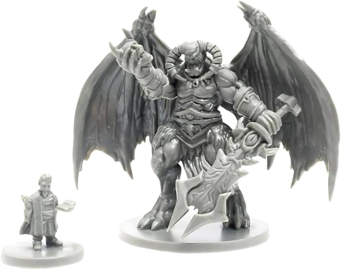 Blacklist Games Miniatures: Fantasy Series 1 Stretch Goals - 66 Styles - 10 Large Figures - 1 Giant 1 Dragon - 3 Colors - Highly Detailed (131 items)