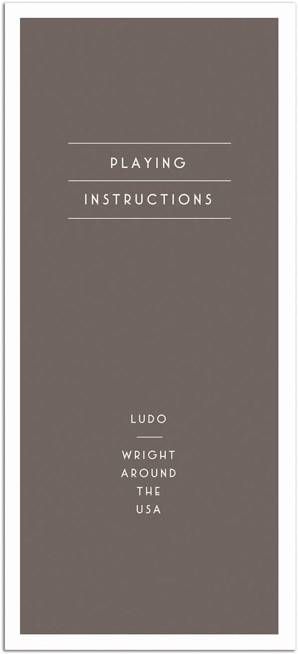 Galison Frank Lloyd Wright 2-in-1 Game Set, Multicolor