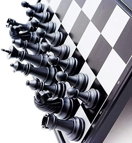 Magnetic Travel Chess Set 9.84" with Folding Chess Board Educational Toys for Kids and Adults