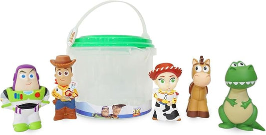 Disney Store Official Bath Set (Toy Story) - Kids Bath Accessories with Beloved Disney Characters - Colorful and Fun Bath Time Essentials for Kids - Suitable for All Ages