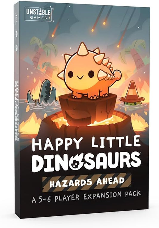 Happy Little Dinosaurs Hazards Ahead Expansion - Designed to be added to your Happy Little Dinosaurs Base Game - Perfect for Game Night!