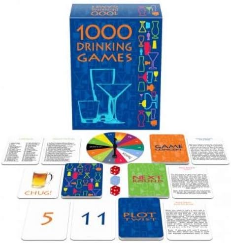 Kheper Games - 1000 Drinking Games - Fun Variety Party Games, Ages 21+