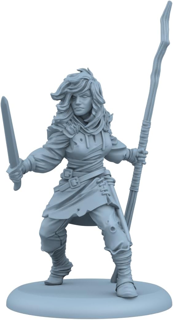CMON A Song of Ice and Fire Tabletop Miniatures Game Stark Heroes II Set - Mighty Warriors of House Stark! Strategy Game for Adults, Ages 14+, 2+ Players, 45-60 Minute Playtime, Made by CMON
